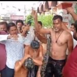 नगर निगम में जमकर बवाल पानी समस्या को लेकर पार्षदों व वार्डवासियों ने दफ्तर में ताला जड़कर की नारेबाजी