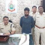 *तलवार लहरते सड़क पर घूम रहे युवक को कोतवाली पुलिस ने पकड़ा, आरोपी आर्म्स एक्ट में गया जेल*….