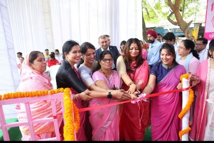 जेएसपी फाउंडेशन ने शहर में बनाये महिलाओं के लिए पिंक टायलेट – शहर में तीन स्थानों पर की गयी स्थापना