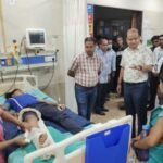 घरघोड़ा में स्कूली बस को ट्रक ने मारी टक्कर, कलेक्टर श्री सिन्हा ने तत्काल शुरू कराया राहत एवम बचाव कार्य*