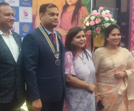 परहित के भाव से क्लब करेगी जनसेवा – – विकास रोटरी क्लब रायगढ़ ग्रेटर शपथ ग्रहण का हुआ आयोजन