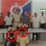 अपराध गुप्तचर शाखा रेसुब बिलासपुर एव टास्क टीम ने एक लाख रु.का गांजा जब्त कर दो लोगों को गिरफ्तार किया