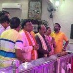 बीजेपी प्रदेश अध्यक्ष अरूण साव, सांसद गोमती साय, नेता प्रतिपक्ष नारायण चंदेल, प्रदेश महामंत्री ओपी चैधरी ने <br>श्रीकृष्ण जन्माष्टमी झूला उत्सव में लाखों लोगों ने लिया दर्शन किया