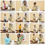 <em>एक्सिस बैंक डकैती सुलझाने वाली टीम के सदस्यों को एसएसपी सदानंद कुमार ने किया सम्मानित</em>…..
