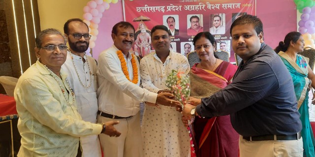 छत्तीसगढ़ अग्रहरि समाज का चुनाव दुर्ग के सुजीत गुप्ता बनें अध्यक्ष