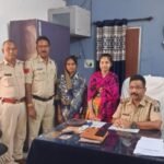 3 वर्ष पूर्व गुम युवती को तखतपुर पुलिस ने दुर्ग से किया बरामद