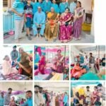 मराठा समाज ने पितृ पर्व पर वृद्धाश्रम में साड़ी फल वितरित किया