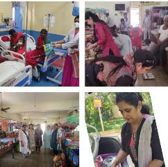 साधु वासवानी सेंटर बिलासपुर के द्वारा जरूरतमंद लोगों को भोजन एवं कपड़े का किया गया विरतण