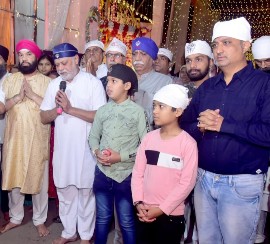 धन गुरु नानक दरबार में 40 दिवसीय 5 अखंड जपजी पाठ का आयोजन