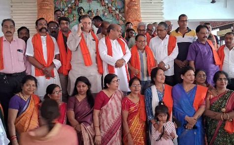 पुरंदर मिश्रा गायत्री नगर से चुनावी जनसंपर्क अभियान का आगाज़ किया