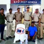 ‘‘ऑपेरशन यात्री सुरक्षा‘‘ ……<br>CCTV फुटेज की मदद से एक चोर रेसुब गोंदिया और जीआरपी की टीम के हत्थे चढ़ा चोर से पांच मोबाइल बरामद
