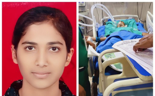 बिलासा महाविद्यालय के प्राचार्य सहित प्रोफेसरगण बढ़ाये हाथ: हेमा के परिजन को प्रदान किया सहयोग राशि