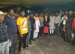 रेलवे के पांच बूथों में बिल्हा भाजपा प्रत्याशी धरमलाल कौशिक को जिताने अरूण, हनीप, श्रीनु राव ने कमर कसा