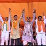 <em>छत्तीशगढ़िया सबले बढ़िया का नारा बुलंद करते हुए धर्मेंद्र प्रधान नें कहा छत्तीसगढ़ राज्य भाजपा की देन</em> ,भाजपा को चारो सीट में जिताने केंदीय मंत्री धर्मेंद्र प्रधान ने की रायगढ़ वासियों से अपील
