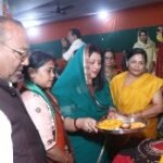 डॉक्टर हिना जूदेव ने दीप प्रज्वलित कर कोटा में वेंकट अग्रवाल के निवास पर किया कार्यालय का विधिवत शुभारंभ
