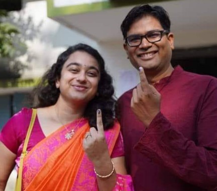 मतदान के लिए परिवार जनों का ओपी चौधरी ने तहे दिल से किया आभार व्यक्त