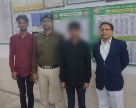 रेल सुरक्षा बल रायगढ़ ने  ट्रेन से रायगढ़ उतरे झारखंड के नाबालिक को चाइल्ड लाइन के सुपूर्द किया