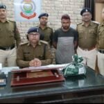 <em>ढाबा पर ट्रक ड्राइवरों को गांजा बिक्री की सूचना पर कोतवाली पुलिस ने की रेड</em>