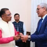 <em>मुख्यमंत्री छत्तीसगढ़  विष्णुदेव साय से एसईसीएल सीएमडी डॉ प्रेम सागर मिश्रा ने की भेंट</em>