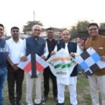 पुरंदर मिश्रा मकर संक्रांति के उपलक्ष्य पर कच्छ कड़वा पाटीदार समाज रायपुर द्वारा आयोजित पतंग उत्सव में सम्मलित हुऐ
