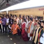 आस्था स्पेशल ट्रेन से बिलासपुर संभाग के श्रद्धालु रवाना हुए अयोध्या धाम,<em>प्रभु श्री राम के जयकारों से गूंज उठा समूचा बिलासपुर</em>