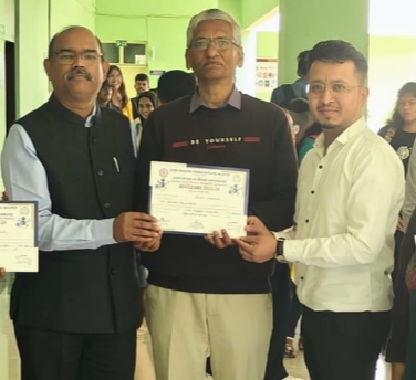 गुरु घासीदास केंद्रीय विश्व विद्यालय वानिकी विभाग के छात्रों को मिला प्रथम पुरस्कार