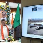 प्रधानमंत्री जी का संकल्प है, हवाई चप्पल पहनने वाले भी हवाई यात्रा कर सकें: मुख्यमंत्री श्री विष्णु देव साय,मुख्यमंत्री ने बिलासपुर-दिल्ली और बिलासपुर-कोलकाता सीधी हवाई सेवा का वर्चुअली हरी झंडी दिखाकर किया शुभारंभ