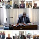 मुख्य न्यायाधीश&nbsp; रमेश सिन्हा द्वारा राज्य के समस्त जिला न्यायालयों का वीडियो कॉन्फ्रेंसिंग के माध्यम से किया वर्चुअल निरीक्षण