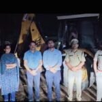 ज़िला प्रशासन व पुलिस का संयुक्त ‘’ऑपरेशन प्रहार विरुद्ध रेत माफिया एक जेसीबी सहित 6 ट्रेक्टर जब्त