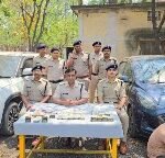 आदर्श आचार संहिता को लेकर सभी थानों में की जा रही मादक पदार्थों पर कार्यवाही, अवैध शराब के 07 मामलों में 09 आरोपियों से 158 लीटर देशी/अंग्रेजी शराब जप्त….