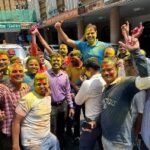 रेल सुरक्षा बल मुंबई सेंट्रल के अधिकारी कर्मचारियों ने हर्षो उल्लास के साथ मनाया होली का त्यौहार