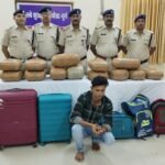 रेसुब दुर्ग ने की बड़ी कार्यवाही, उ.प्र. के अंतरराज्यीय तस्कर से 13 लाख से अधिक का गांजा पकड़ जेल भिजवाया