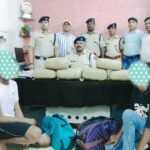 आपरेशन नारकोस …………. दो नाबालिक लाखों के गांजे के साथ रायपुर आरपीएफ के हत्थे चढ़े