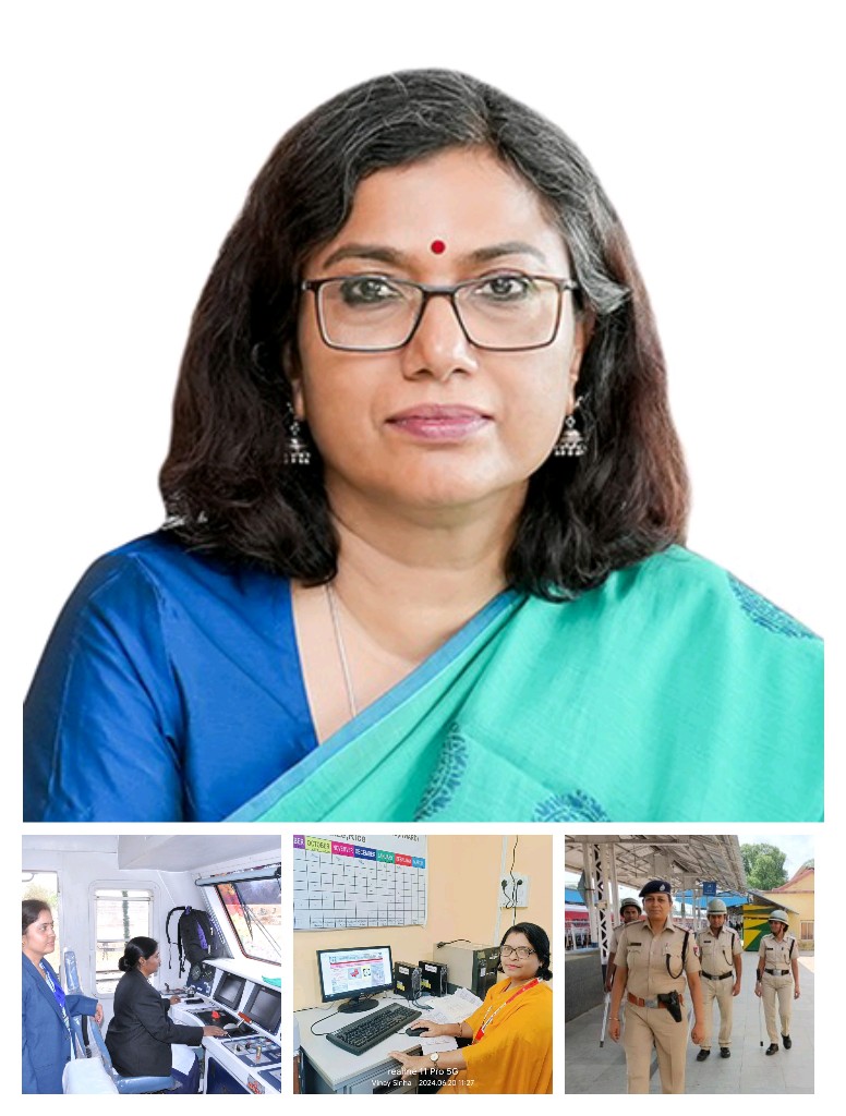‘‘दक्षिण पूर्व मध्य रेलवे में अग्रणी महिलाएं’’