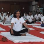 10 वां अंतर्राष्ट्रीय योग दिवस के अवसर पर दपूमरे. में योग शिविर का आयोजन कर महाप्रबंधक सहित अधिकारियों, कर्मचारियों ने योगाभ्यास किया