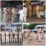 आरपीएफ दुर्ग ने संदिग्ध व्यक्तियों तथा वस्तुओ की सुरक्षात्मक चेकिंग प्लेटफार्म न 1 से 6 तक चलाई
