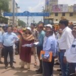 रेलवे की महाप्रबंधक रायगढ़ पहुंच स्टेशन और बाहर का निरीक्षण कर ओडिसा सैलून से निकल गई, जीएम स्थानीय जन प्रतिनिधियों से मुलाकात किए चले जाने पर भाजपा नेता दिवेश सोलंकी भड़के