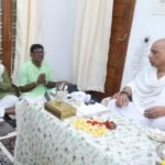 मुख्यमंत्री&nbsp; विष्णु देव साय गुरु पूर्णिमा के अवसर पर&nbsp; बनोरा स्थित अघोर गुरु पीठ में गुरु दर्शन के लिए पहुंचे