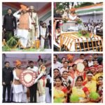 स्वतंत्रता दिवस पर उप मुख्यमंत्री श्री अरूण साव ने फहराया तिरंगा*  *रिमझिम फुहारों के बीच गरिमामय माहौल में मनाया गया 78 वां स्वतंत्रता दिवस*
