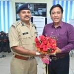 डीआईजी सीआईएसएफ सेंट्रल जोन, भिलाई ने एनटीपीसी लारा का दौरा किया सयंत्र में किये जा रहे सुरक्षा उपयो की समीक्षा की
