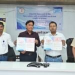 सामुदायिक विकास कार्यों के लिए जिला कलेक्टर सक्ती और एनटीपीसी लारा के मध्य समझौते पर हस्ताक्षर