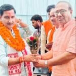 सरस्वती शिशु मंदिर उ.मा. विद्यालय कोटा में सांसद मद से निर्मित अतिरिक्त कक्ष का तोखन ने किया लोकार्पण