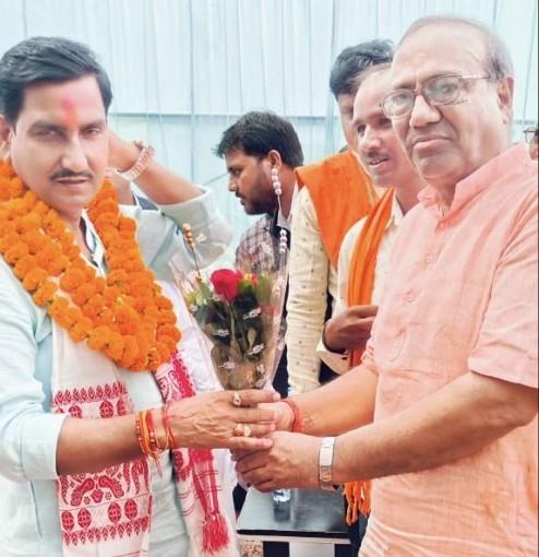 सरस्वती शिशु मंदिर उ.मा. विद्यालय कोटा में सांसद मद से निर्मित अतिरिक्त कक्ष का तोखन ने किया लोकार्पण