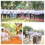स्वच्छता ही सेवा अभियान अंतर्गत एसईसीएल में किया गया हैप्पी रन का आयोजन*