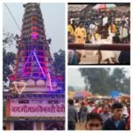 रायगढ़ राजपरिवार की कुलदेवी मां मानकेश्वरी  में बकरे की बलि देकर बैगा ने देवी मां को प्रसन्न करने किया रक्तपान