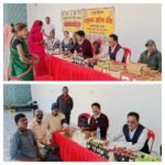 आदर्श सेमरताल श्रद्धा मंगलम प्रांगण सेमरताल में निशुल्क होम्योपैथी आयुर्वेदिक व यूनानी चिकित्सा शिविर का आयोजन किया