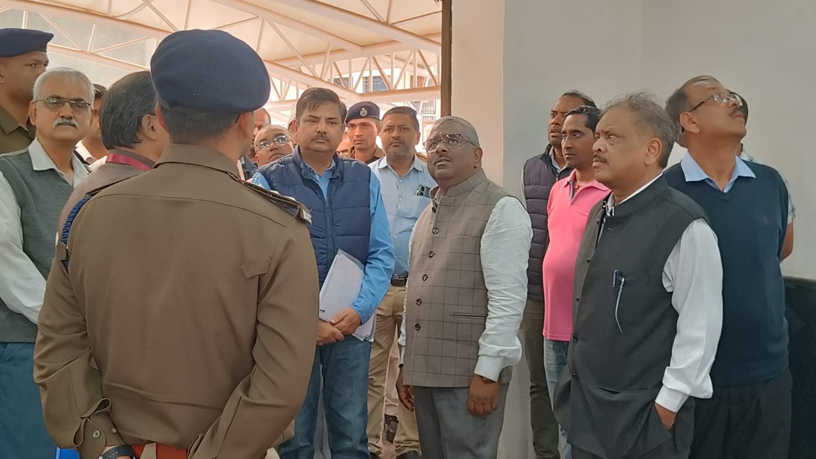 तरुण प्रकाश, महाप्रबंधक दपूमरे.ने बिलासपुर-ईब सेक्शन का विंडो ट्रेलिंग एवं ब्रजराजनगर स्टेशन का निरीक्षण किया