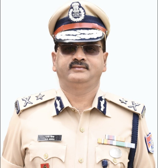 President Police Medal to IG RPF Shri A.N. Sinha, IG/RPF/North Central Railway, Prayagraj has been awarded President Police Medal