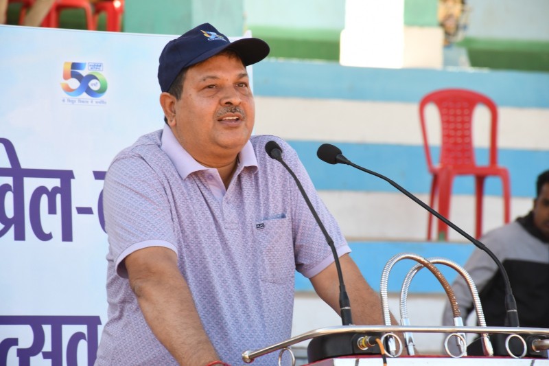 एनटीपीसी सीपत के द्वारा संविदा कर्मियों के लिए खेल-कूद महोत्सव 2025 का आयोजन*