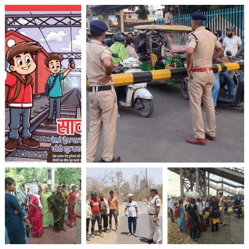 2025 में अब तक नागपुर मण्डल अंतर्गत Man Run Over के कुल—89 मामले, जो कि मानव जीवन के लिए गंभीर चिंता का विषय, सघन समझाईश् / जागरुकता अभियान
